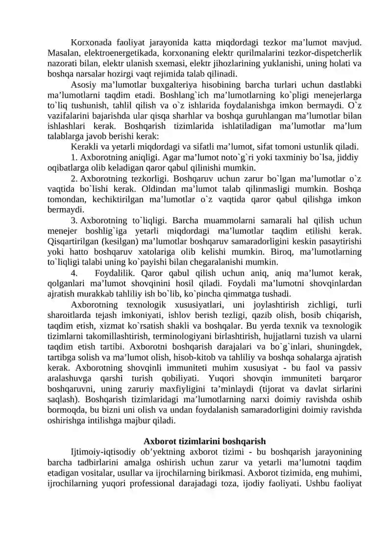 KORXONANING AXBOROT RESURSLARI 4