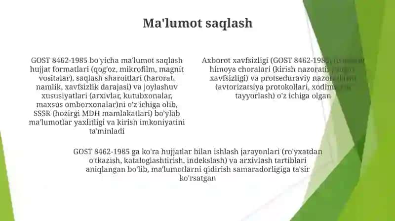 GOST 8462-1985 boyicha malumot 4