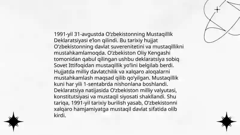 Mustaqilikning tarixiy asoslari 4