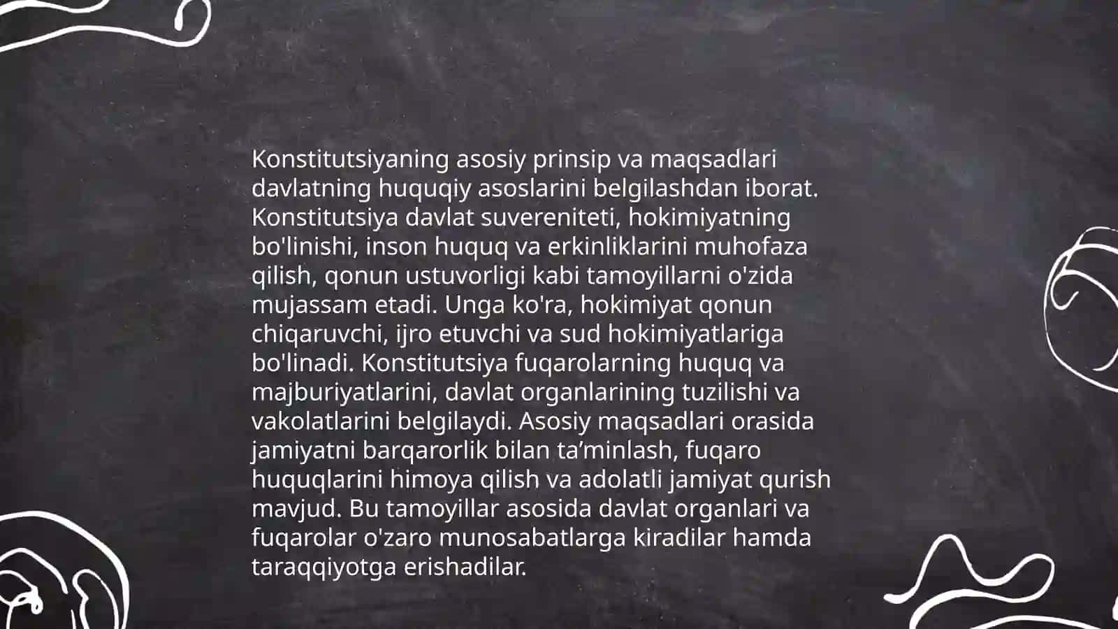Konstitutsiya-bosh qomusimiz Abdulxakimova Muxtasar Qaxramon qizi 4