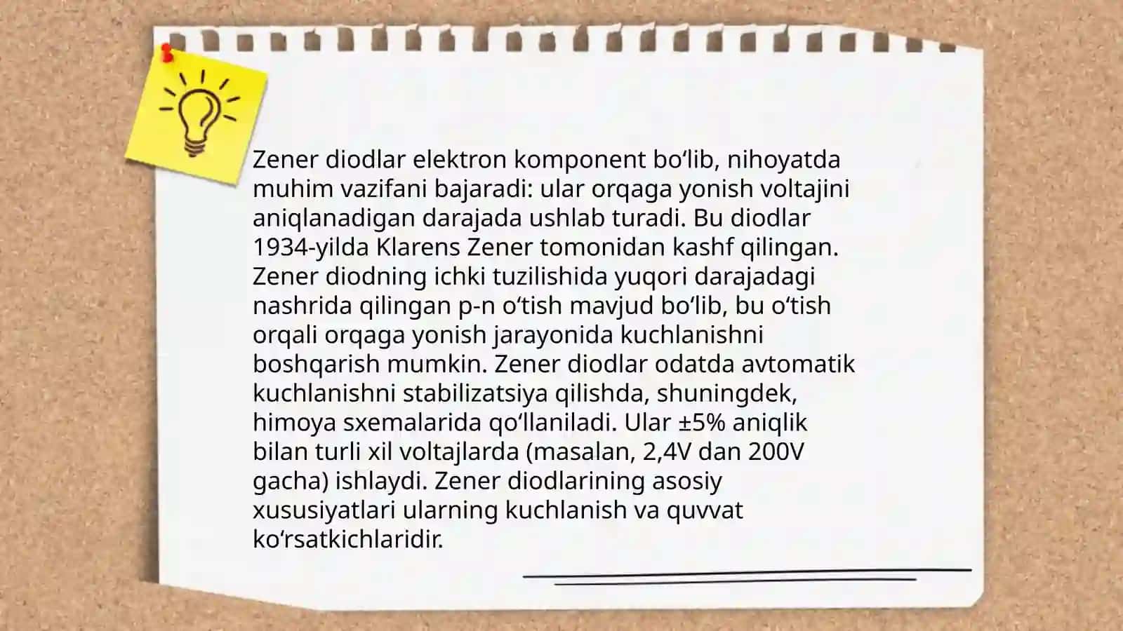 Zener diod 4