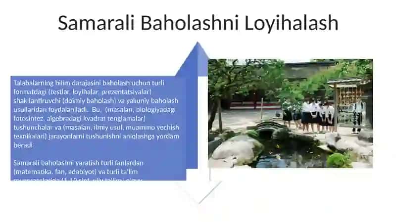Oʻquvchilarning bilim koʻnikma va malakalarini tashxis etish 4