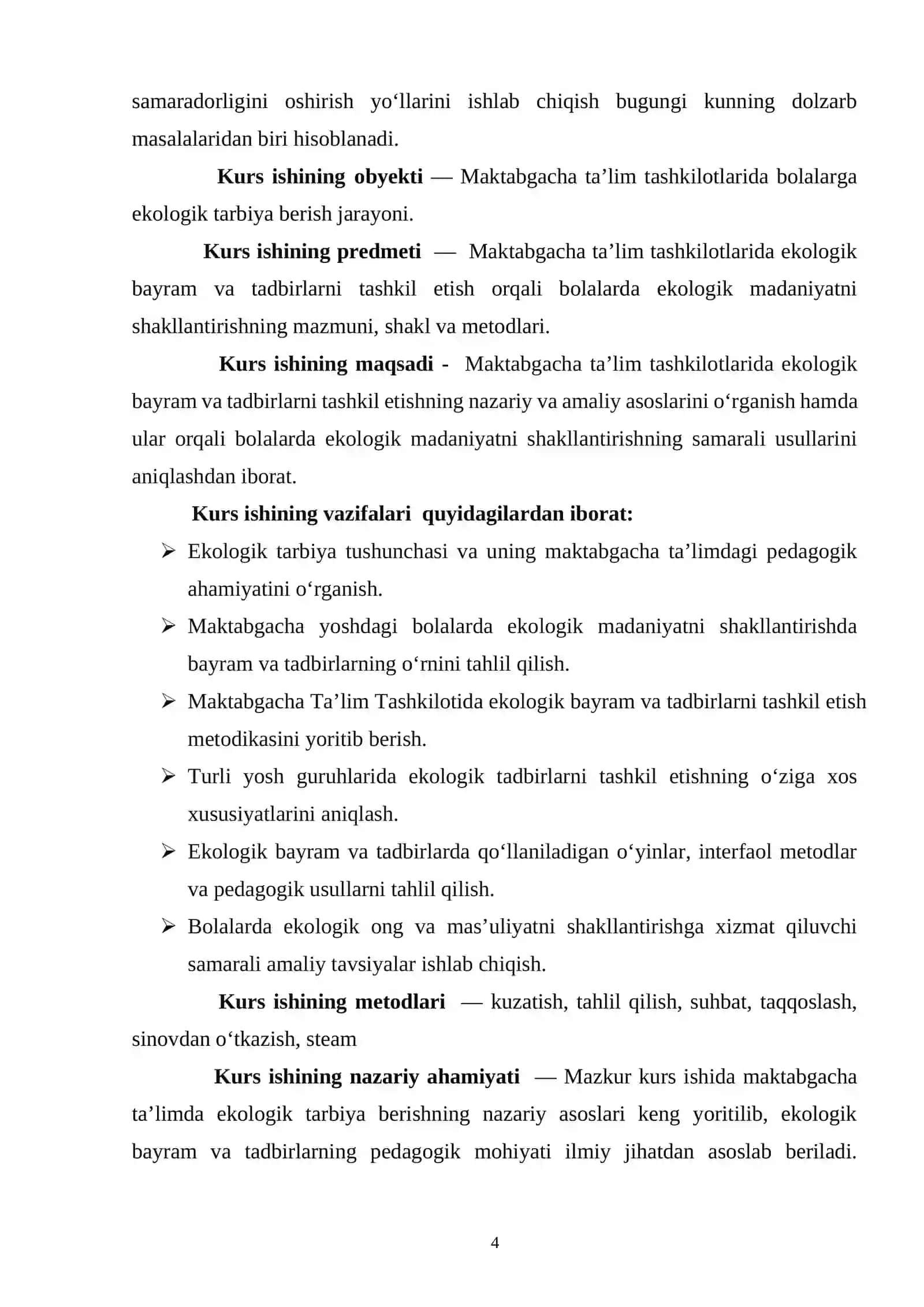Ekologik bayram va tadbirlarni bolalar bilan birga o‘tkazishning ahamiyati 4