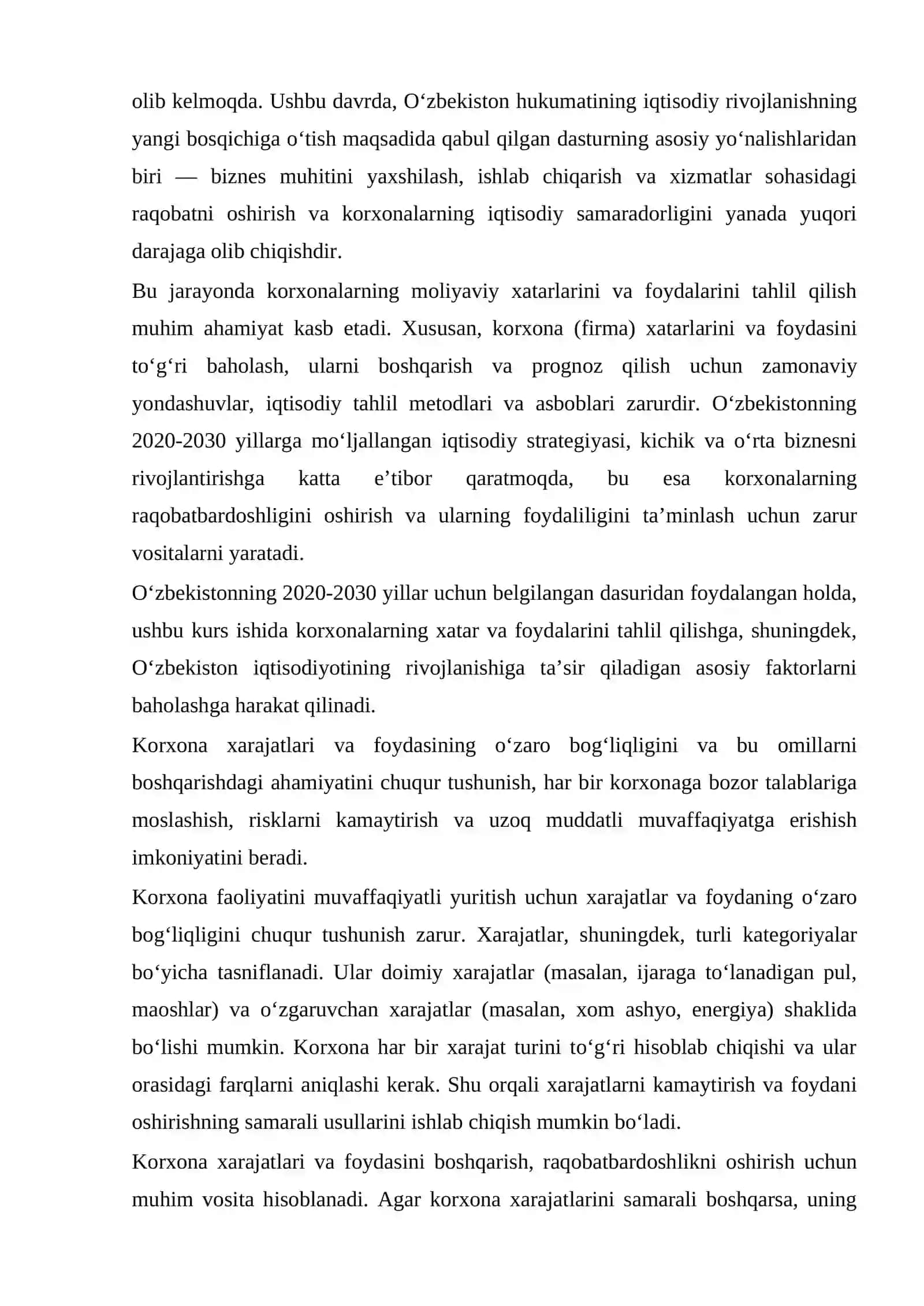 IQTISODIYOT NAZARIYASI 4