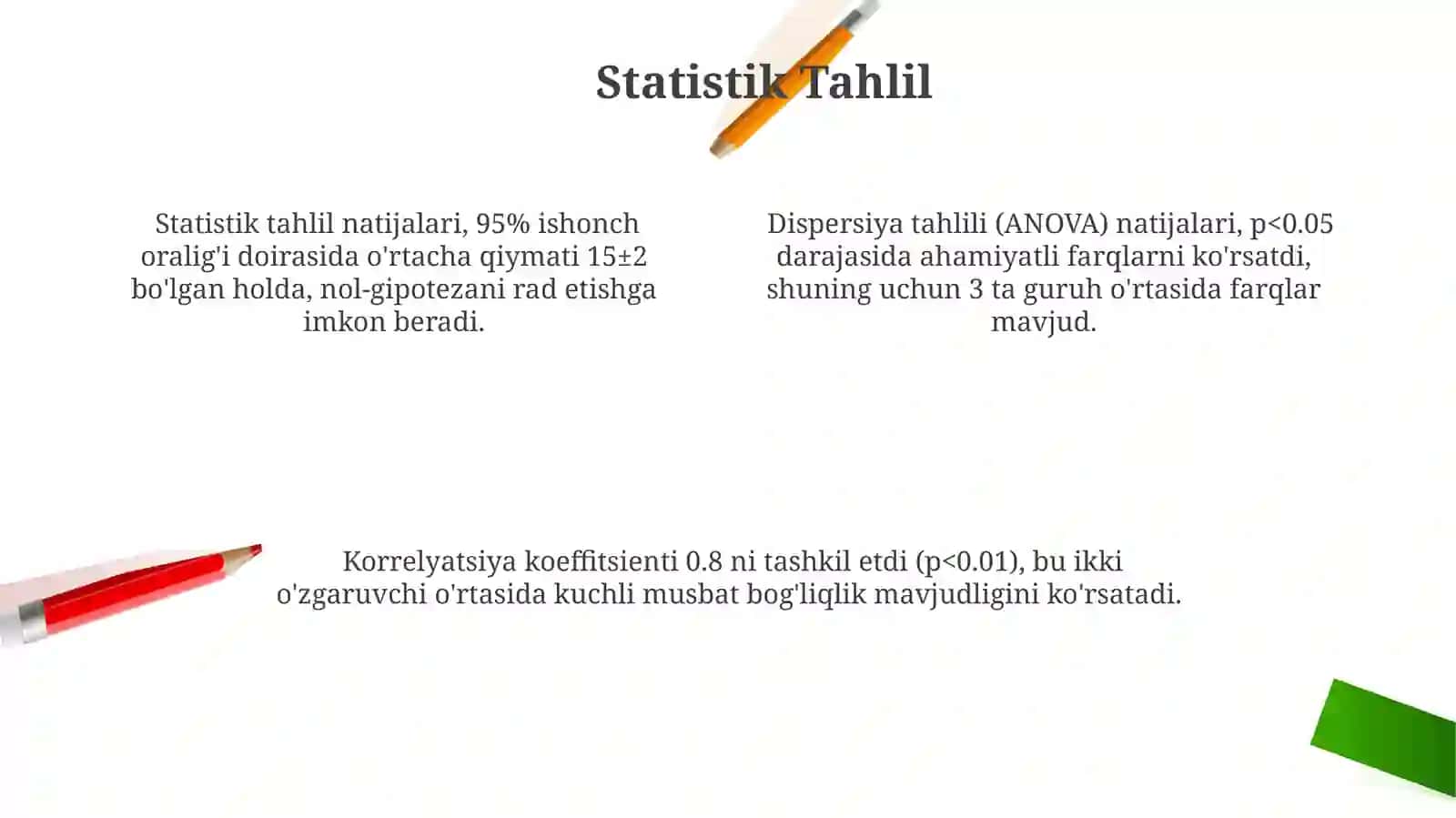 Dastlabki Tajribaning Natijalarini Tahlil Qilish 4