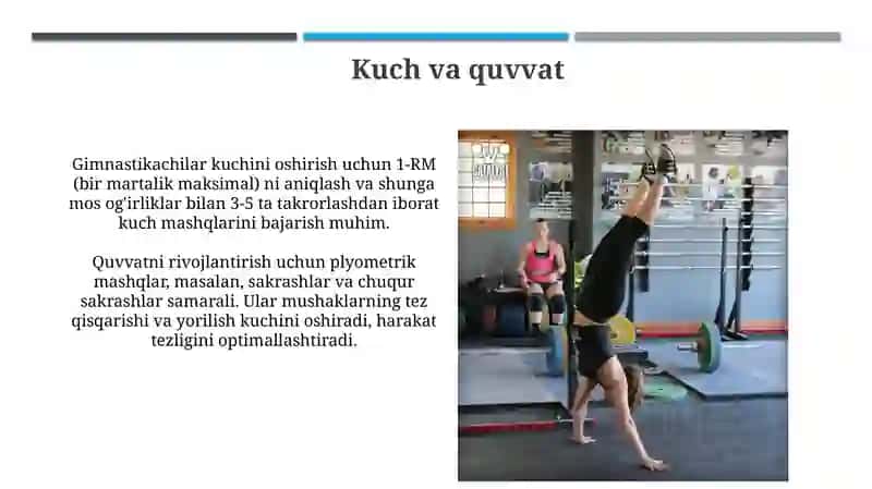 Gimnastika Mashqlarini Bajarishda Jismoniy Tayyorgarlik 4