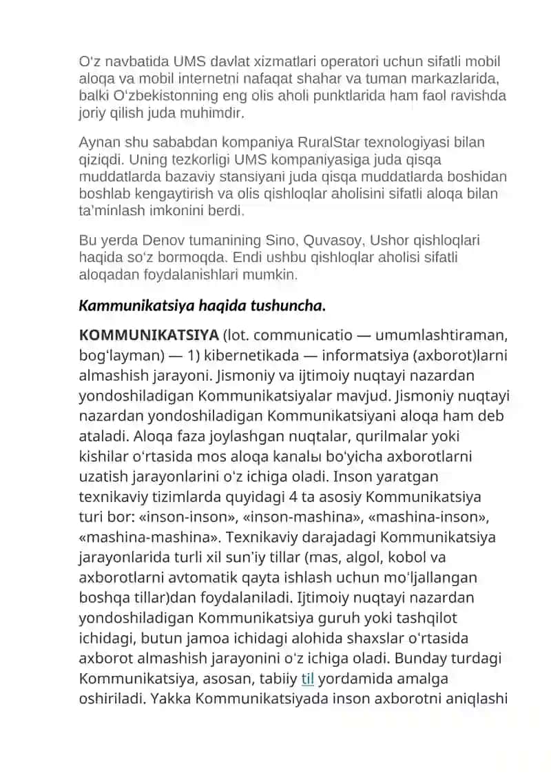 Kommunikatsiya va xavsizlik vositalari 4