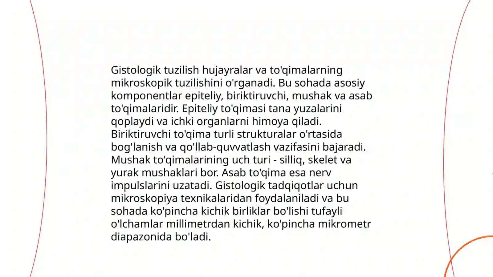 Mushaklar timizimi gisto morfologiyasi 4