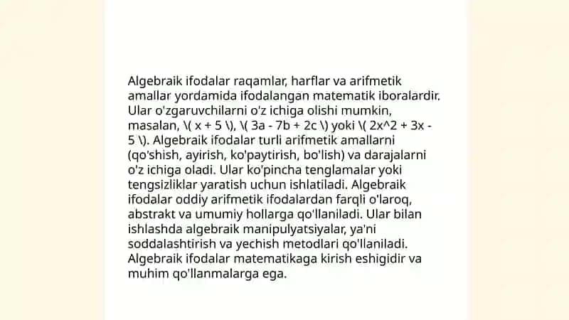 Pisa xalqaro baholash dasturida matematikaga oid mazmun sohalari 4
