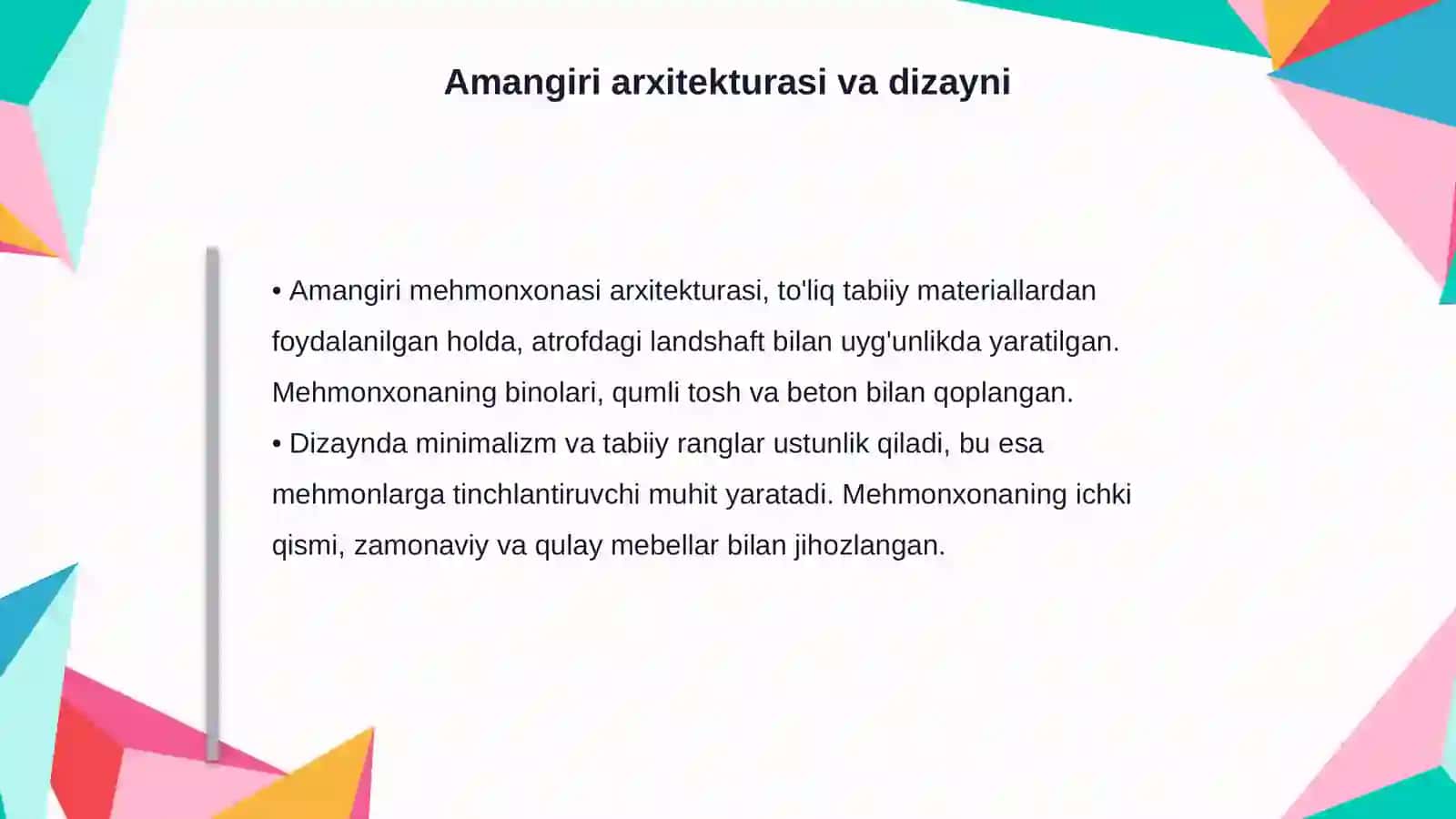 Amangiri (AQSH UTAH )mehmonxonasi haqida 4