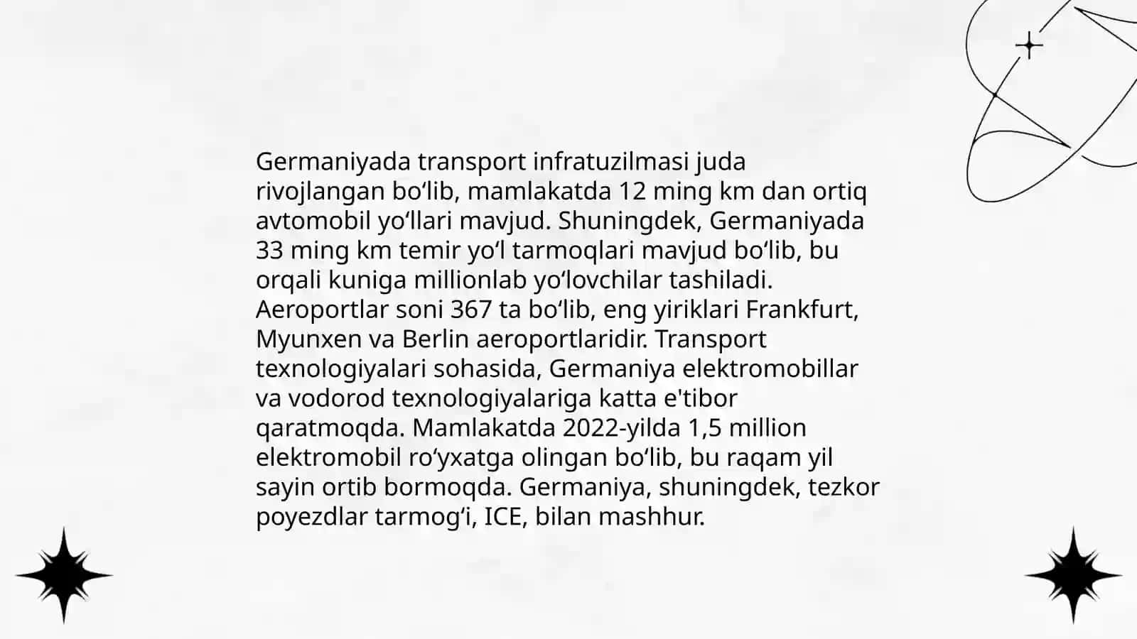 Germaniyada intellektual transport tizimlarining rivojlanish tarixi 4