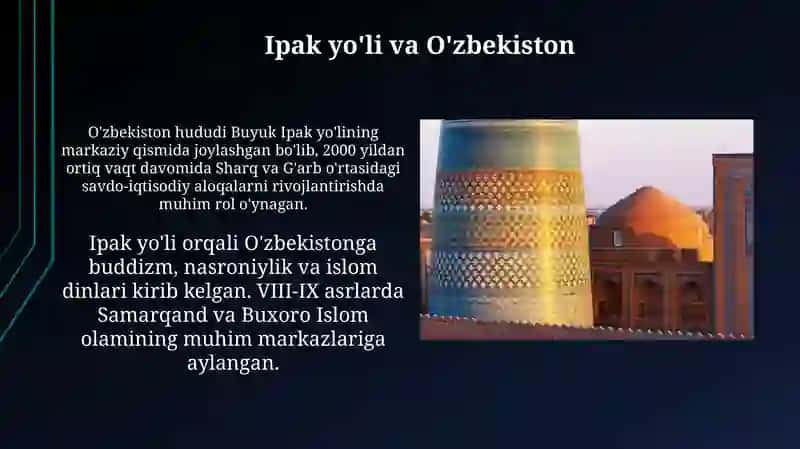 O'zbekistonning qadimiy yodgorliklari 4