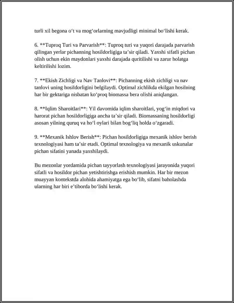 PICHAN TAYYORLASH TEXNOLOGIYASI 4