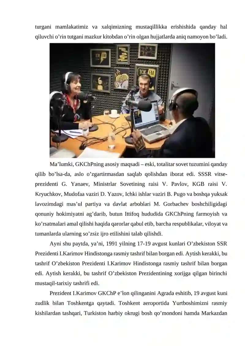 MUSTAQILLIK DAVRIDA RADIOJURNALISTIKA 4