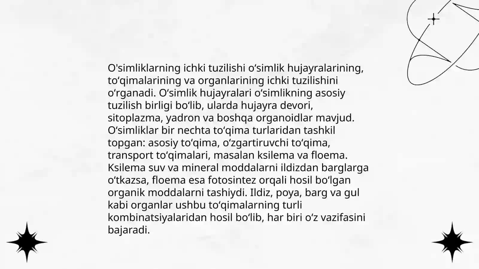 O'simliklarning belgi va xususiyatlari 4
