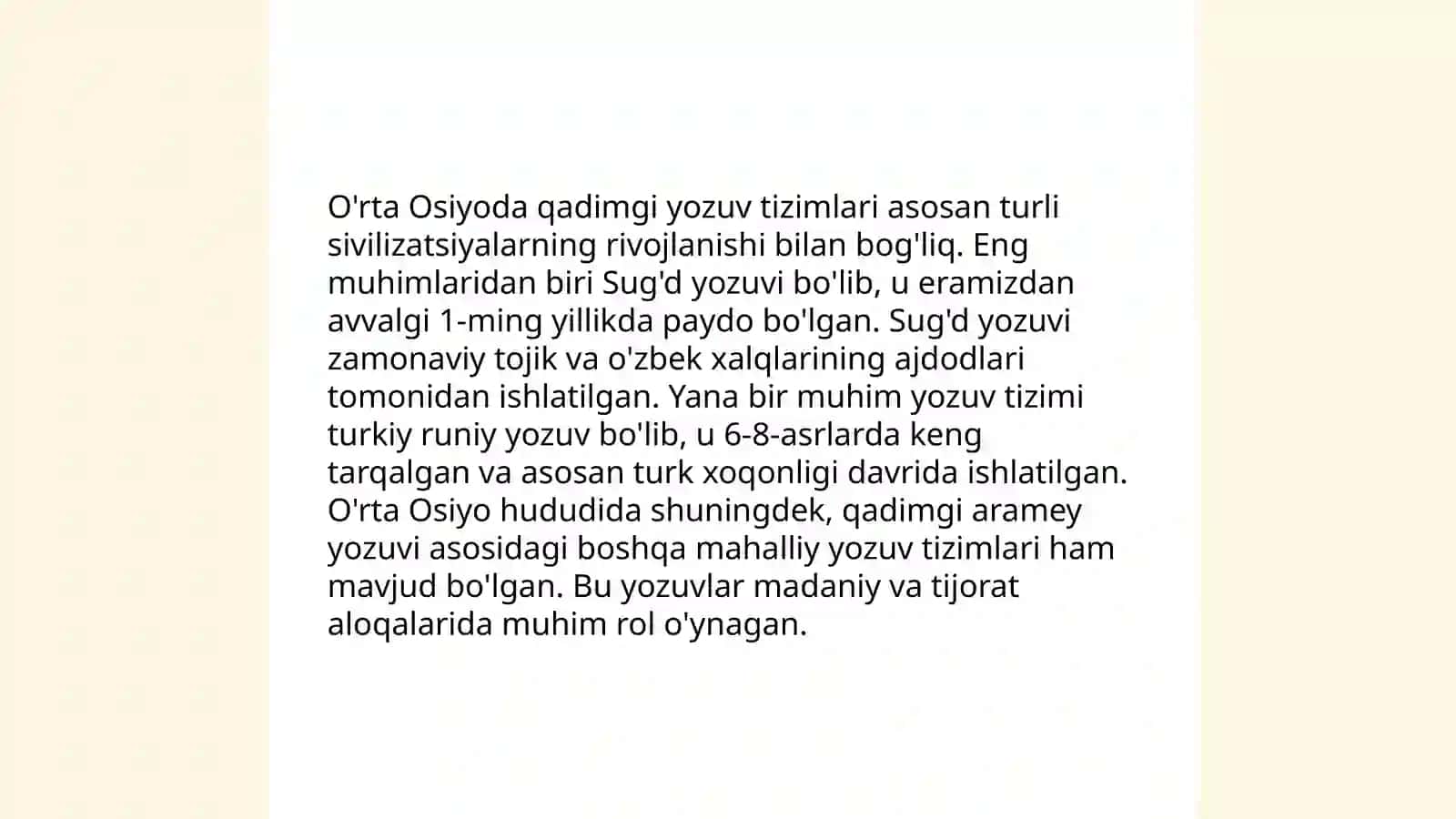 O'rta Osiyoda tilshunoslikning rivojlanishi 4