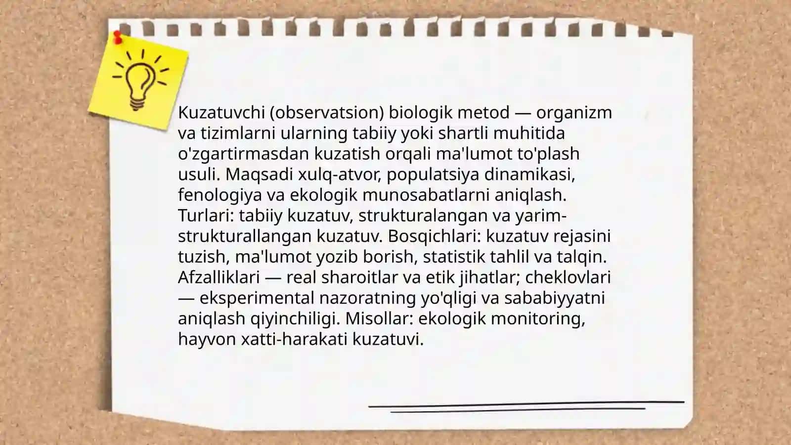 Biologiyadagi eksperimental metodlar 4