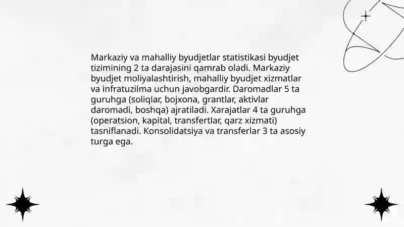 Byudjet Statistikasi 4