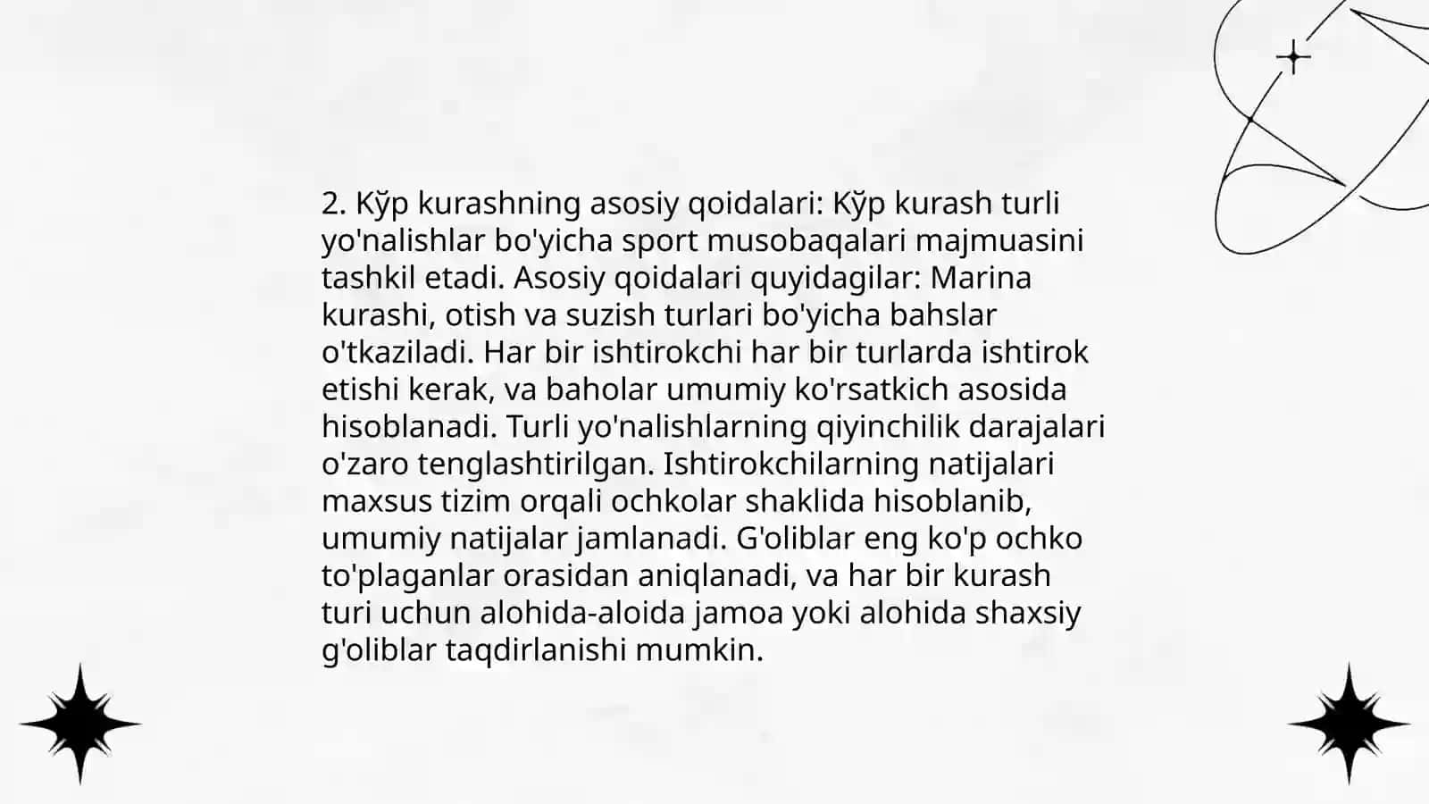 Kòp kurash turlari texnikasini òrgatish metodikasi 4