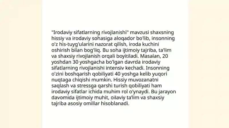 Shaxsning hissiy va irodaviy sohasi 4
