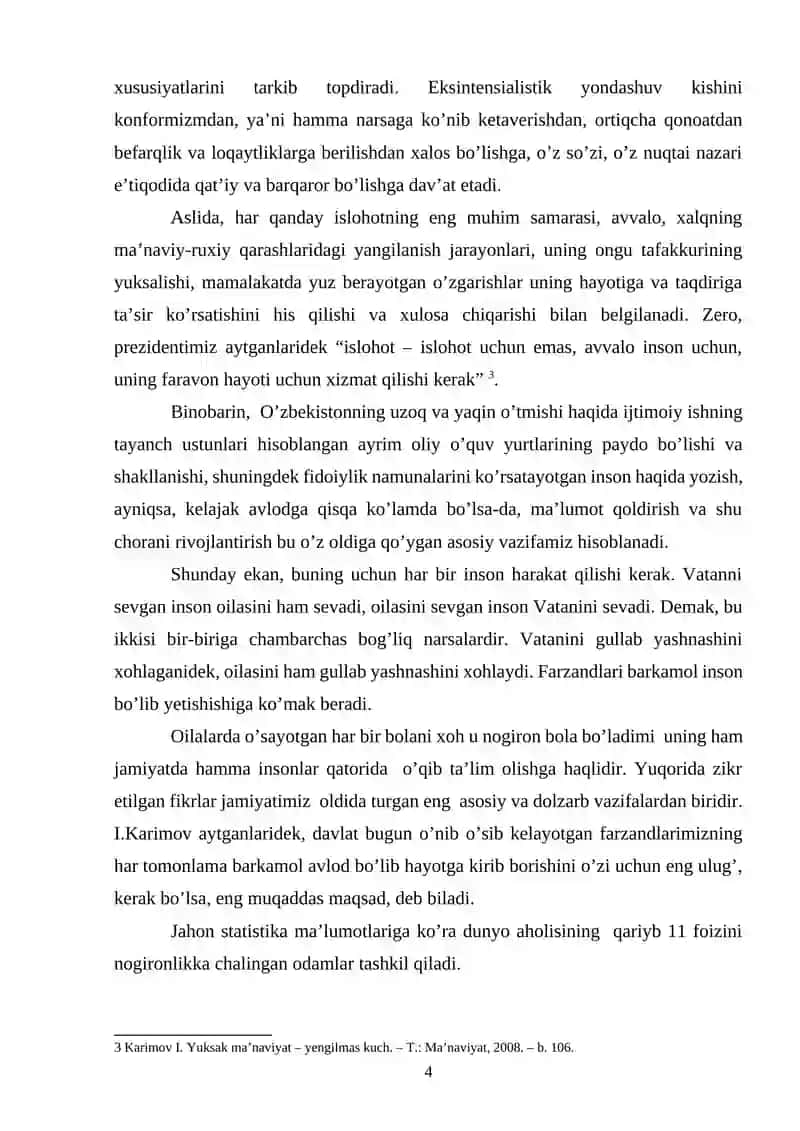 INKLYUZV TA’LIMNING HUSUSIYATLARI, OCHIQLIGI VA UNDAN FOYDALANISH 4