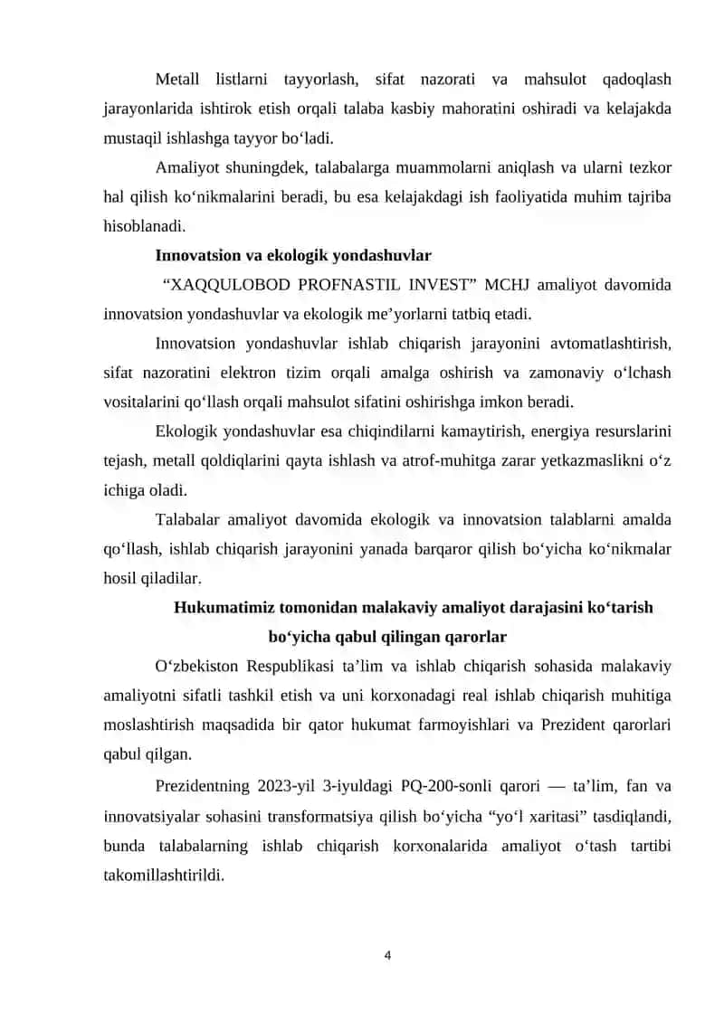 XaqQulobod profnastil invest MCHJ 4