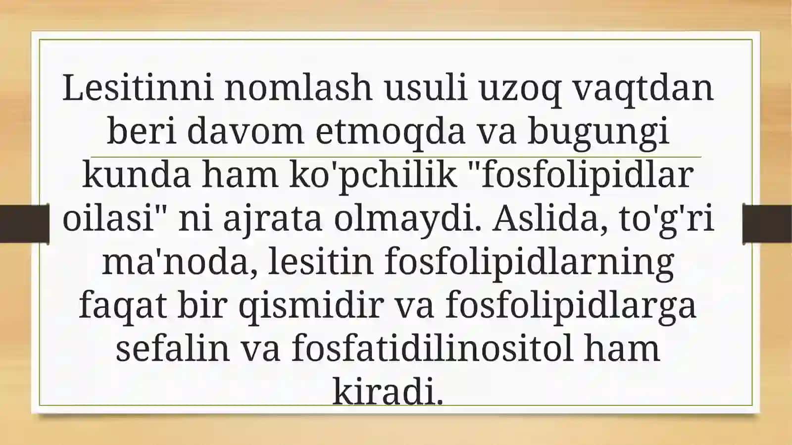 Fosfolipidlar almashinuvi buzulishi 4