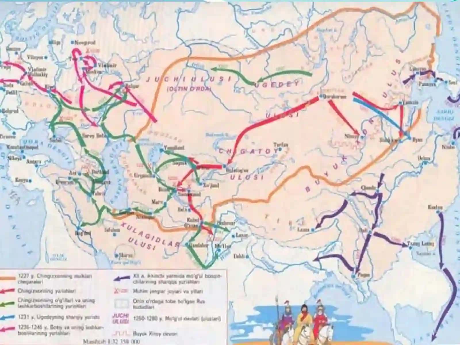 Mo‘g‘ul qabilalari hayotida hali urug‘-aymoqchilik munosabatlari 4