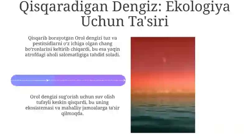 Orol dengizi va uning ekalogik muammolari 4