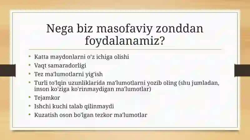 3-Mavzu.Koinotdan masofavi zondlash 4
