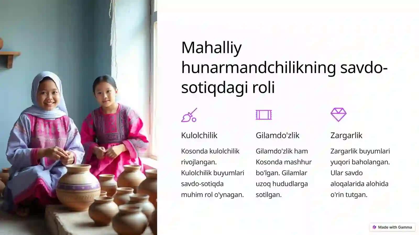 Qashqadaryo viloyati Koson tumanining qadimgi savdo aloqalari 4