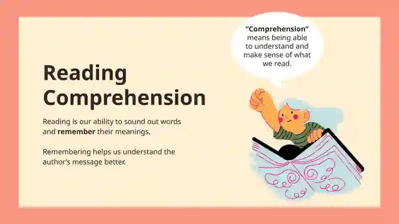 Understanding and remembering what we read 4