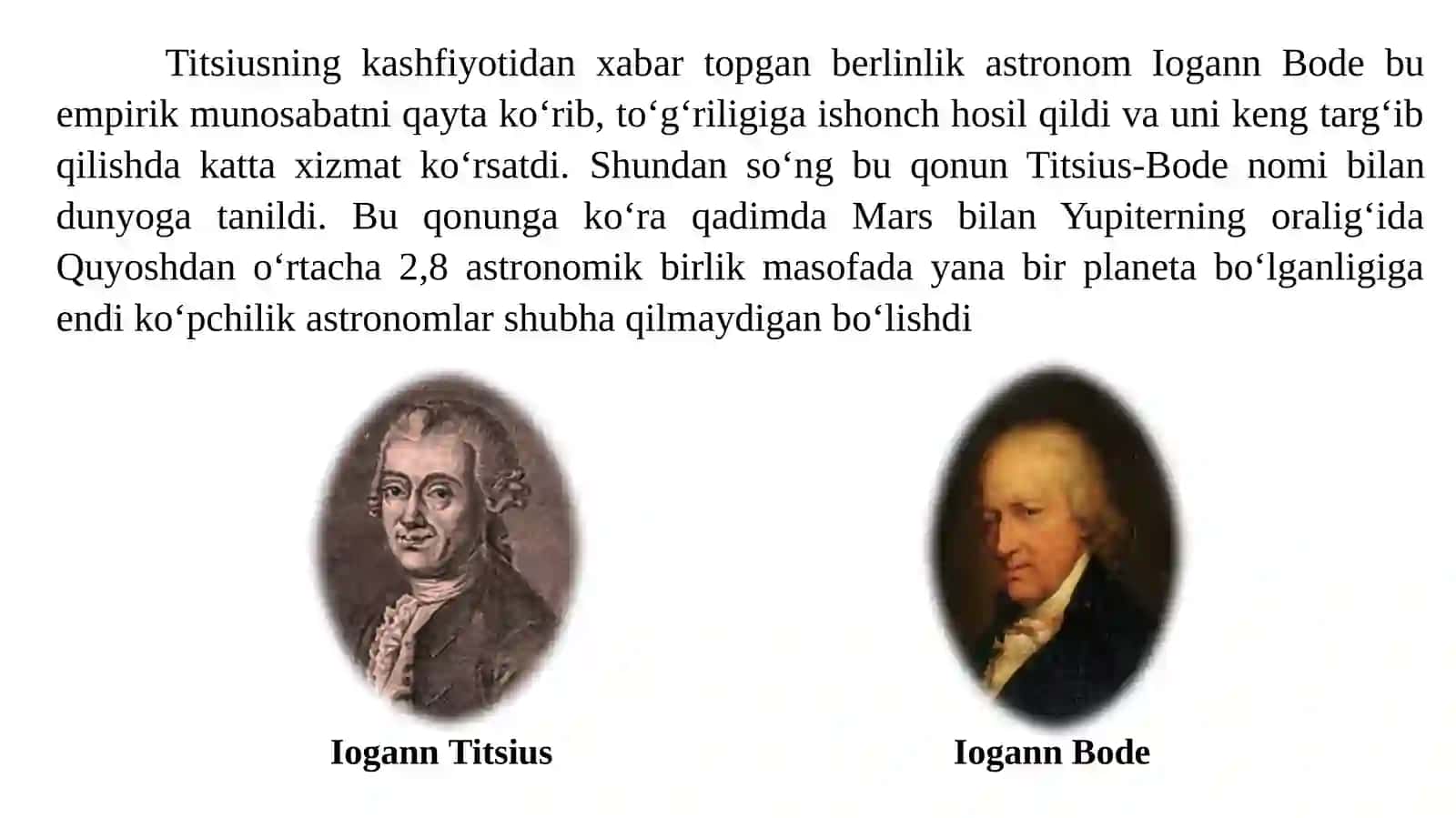 11-sinf Astronomiya fanidan dars ishlanma. Asteroidlar va mitti planetalar 4