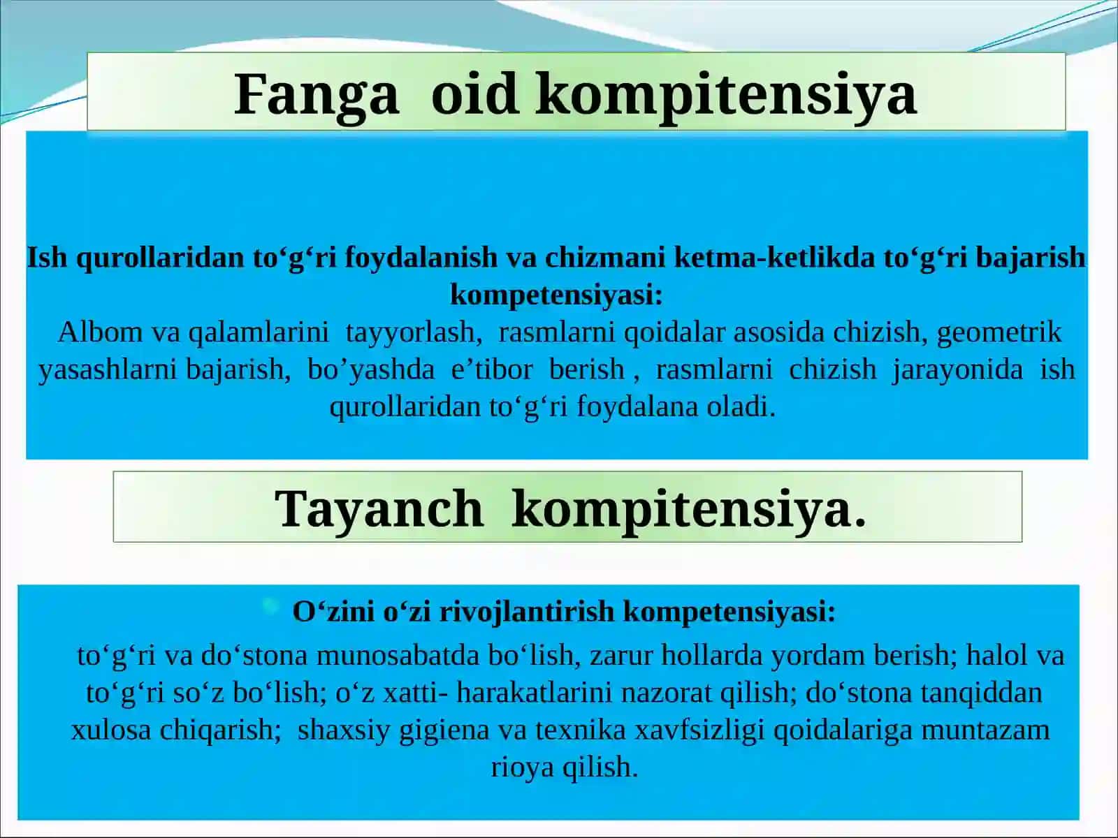 Doiraviy naqsh ishlashning qonun qoidalari bo’yicha tushuncha 4