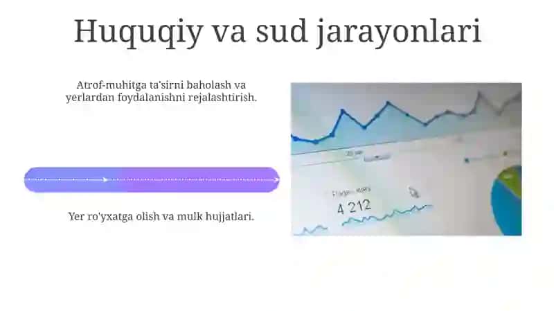 Yer kadastri ma'lumotlaridan foydalanish sohalari 4