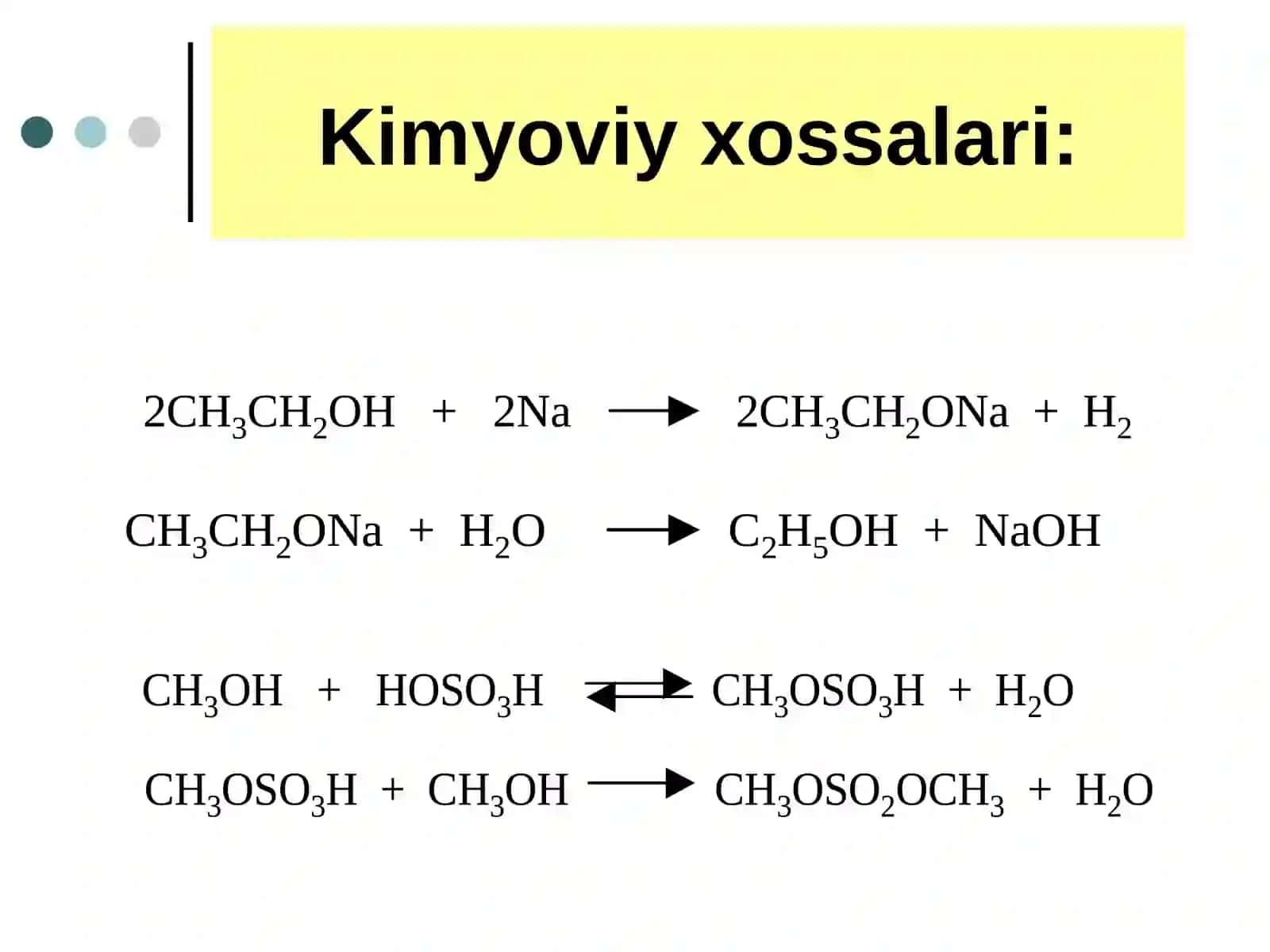 Spirtlar va oddiy efirlar 4
