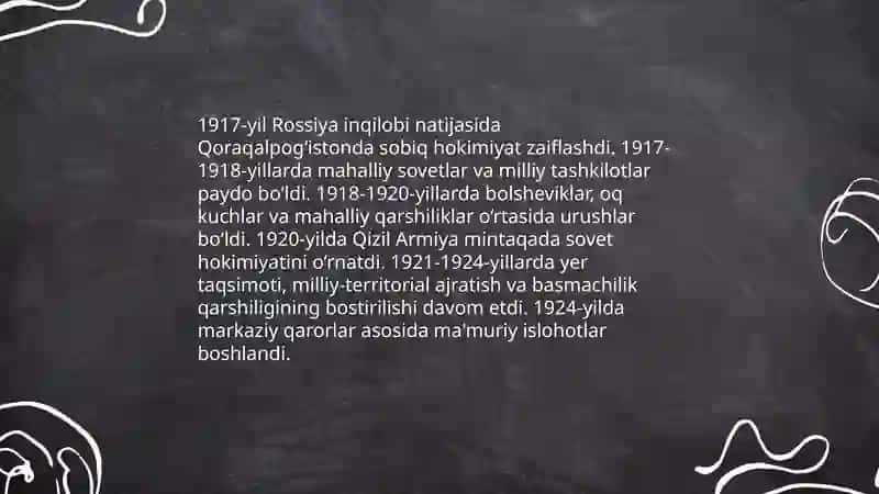 1917-1924-yillarda Qoraqalpog‘iston 4