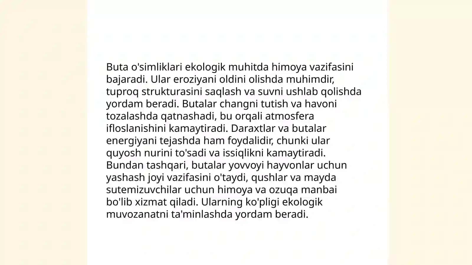 Daraxtlar va butalarning gazga chidamliligi 4