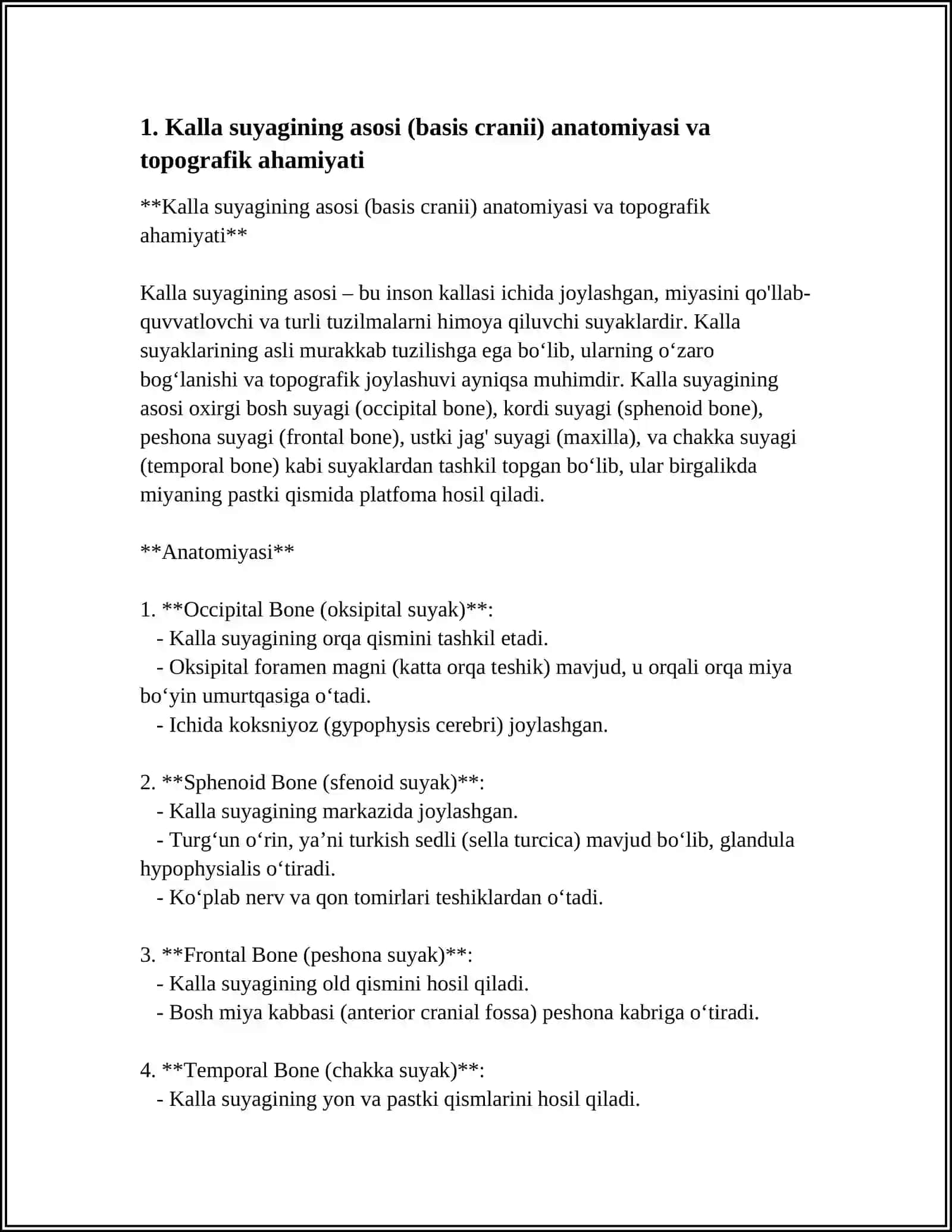 Kalla suyagining asosi (basis cranii) anatomiyasi va topografik ahamiyati 4