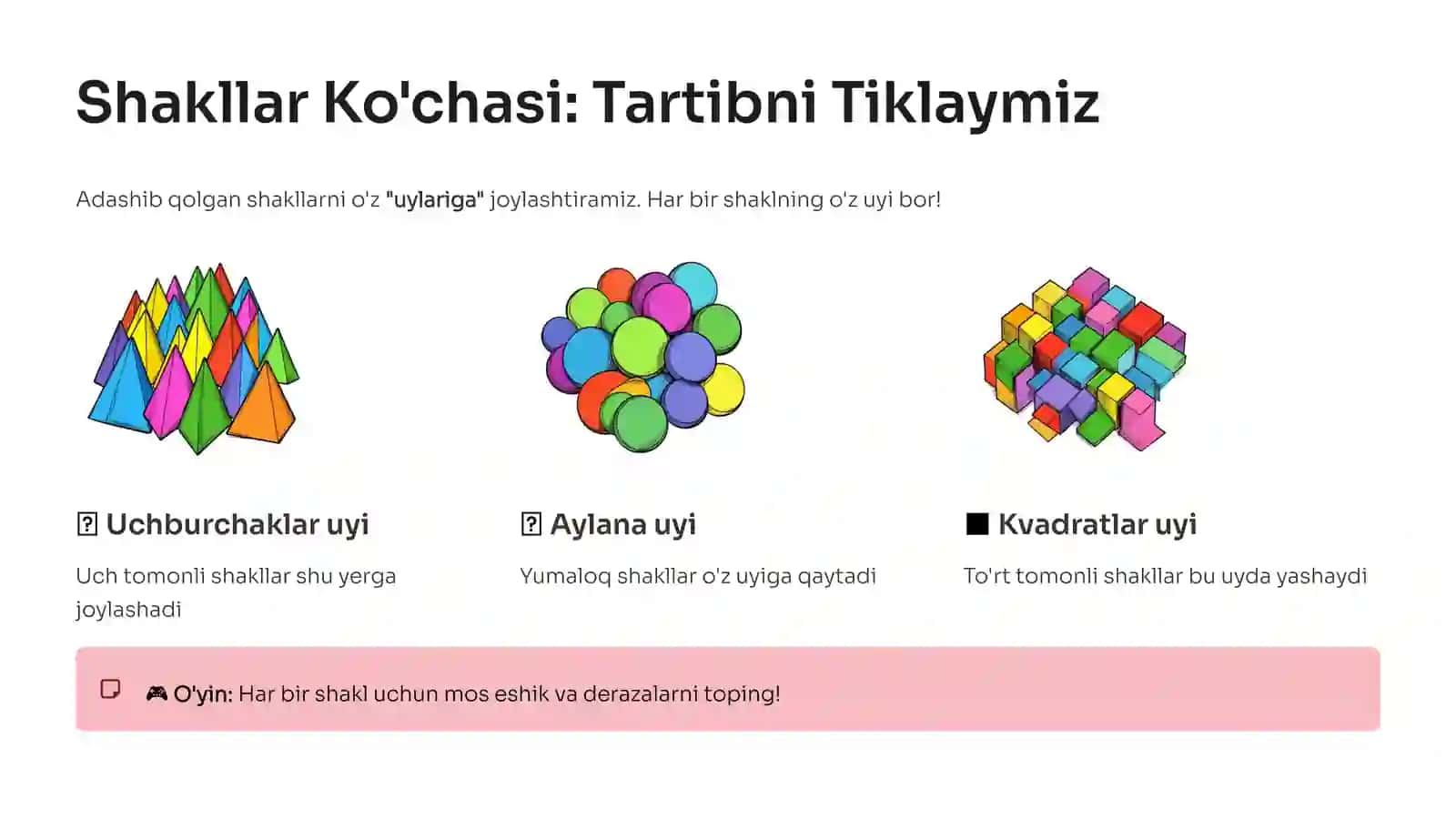 Elementar matematika uchun uchburchak bilan tanishtirish 4