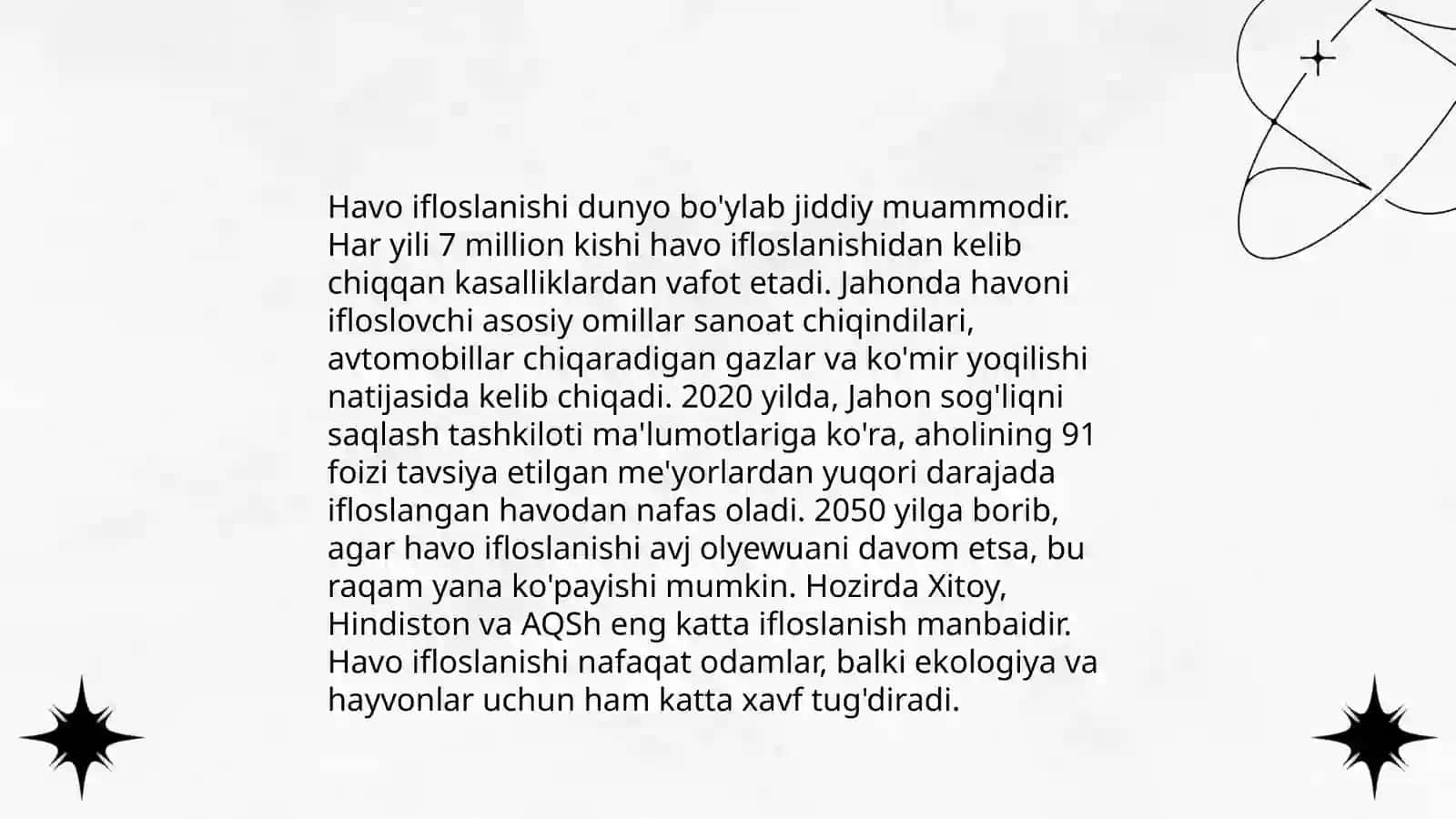 Ekologik kartalar legendalarini tuzish 4
