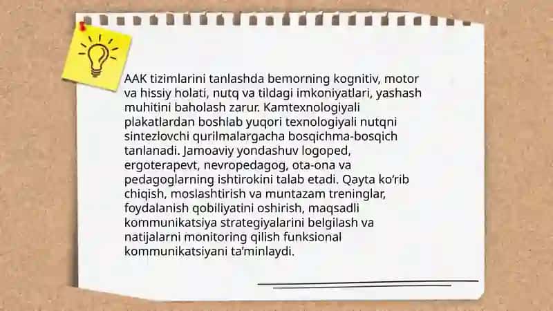 Ogʻir nutq nuqsonlarida nutqiy kommunikatsiyani shakllantirishga qaratilgan logopedik texnologiyalar 4