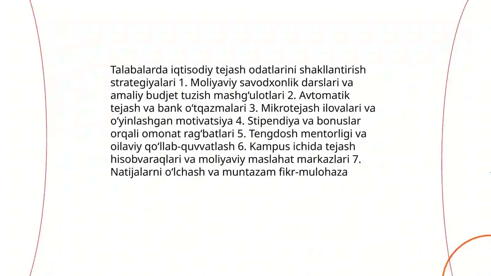 Talabalarda Iqtisodiy Savodxonlik Rivojlantirish 4