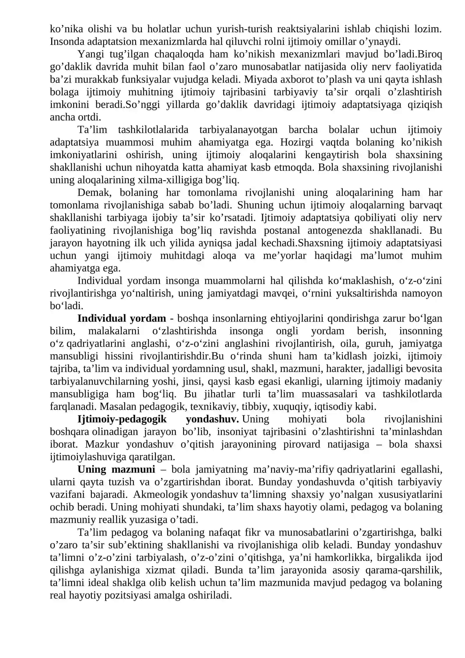 Bolalarning ijtimoiy moslashuvi 4