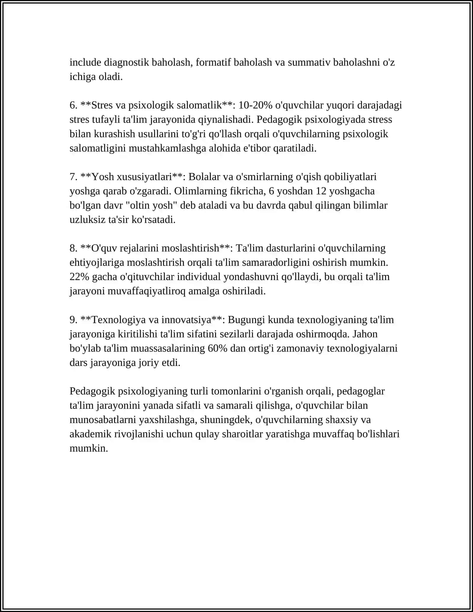 Pedagogik psixologiya masalalari 4