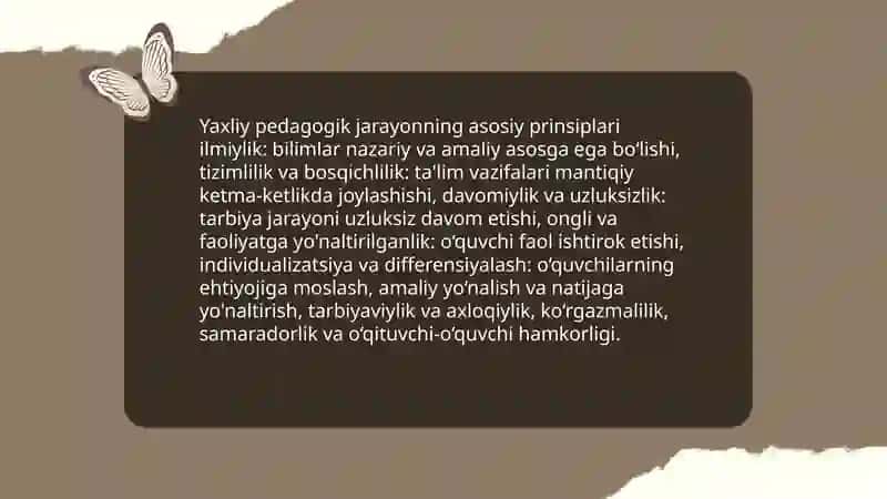 Yaxliy pedagogik jarayon va uning etaplari 4