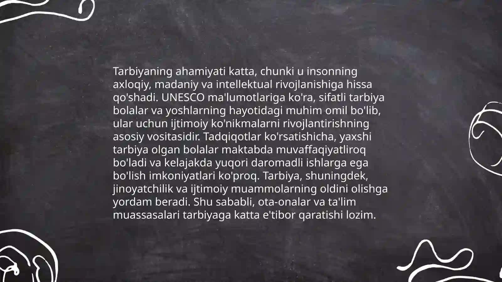 Tarbiyaning Maqsad va Vazifalari Slayd 4