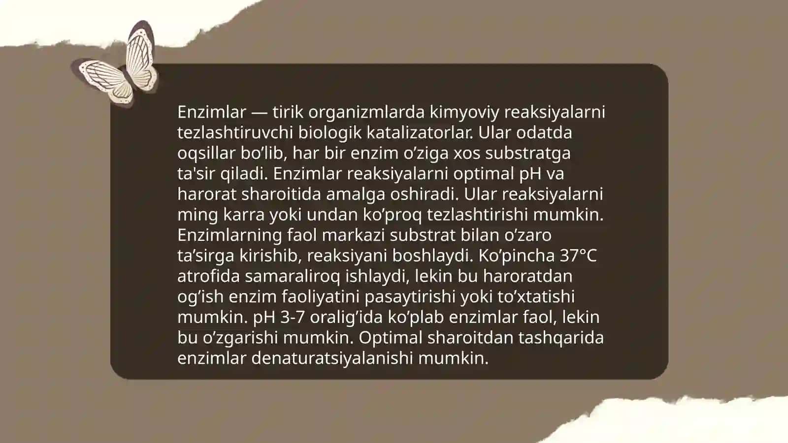 Biologik molekulyar moddalarning kimyoviy tarkibi 4