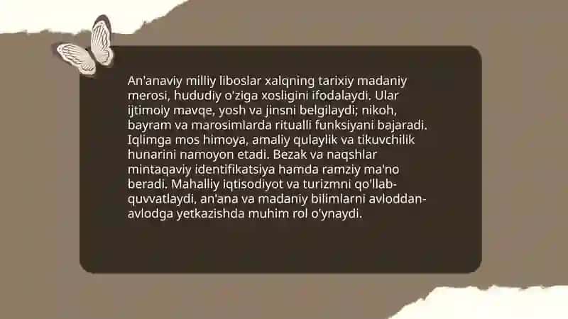 Libosning asosiy turlari va vazifalari 4