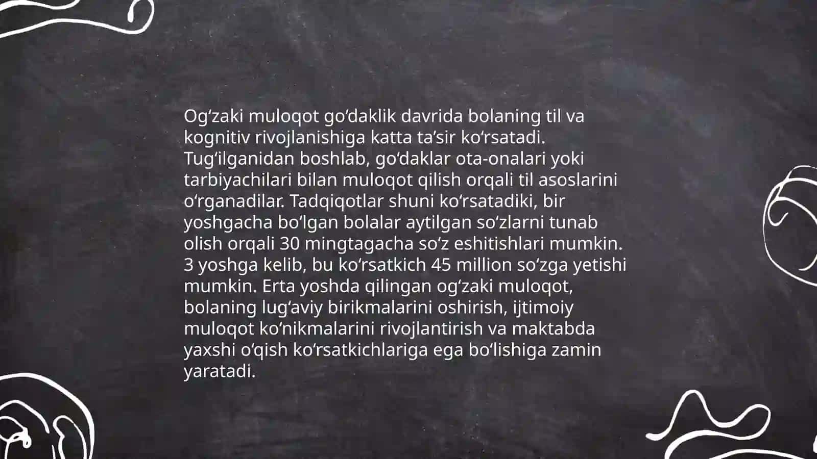 Go‘daklik davrida muloqot va nutqning rivojlanishi 4